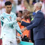 Cristiano Ronaldo és Roberto Martínez