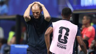 Thomas Tuchel a fejét fogja az argentinok elleni meccsen.