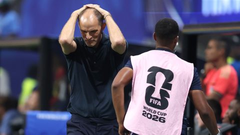 Thomas Tuchel a fejét fogja az argentinok elleni meccsen.