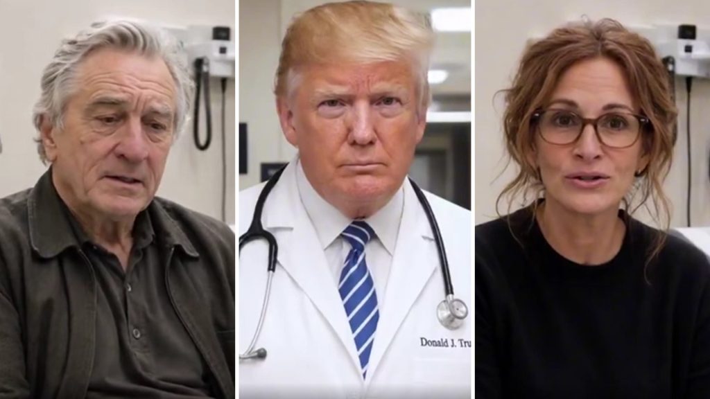 Az AI-generált dr. Trump kigyógyítja a Trump-elmebaj szindrómában szenvedő sztárokat