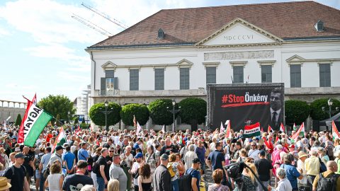 Stop Önkény tüntetés