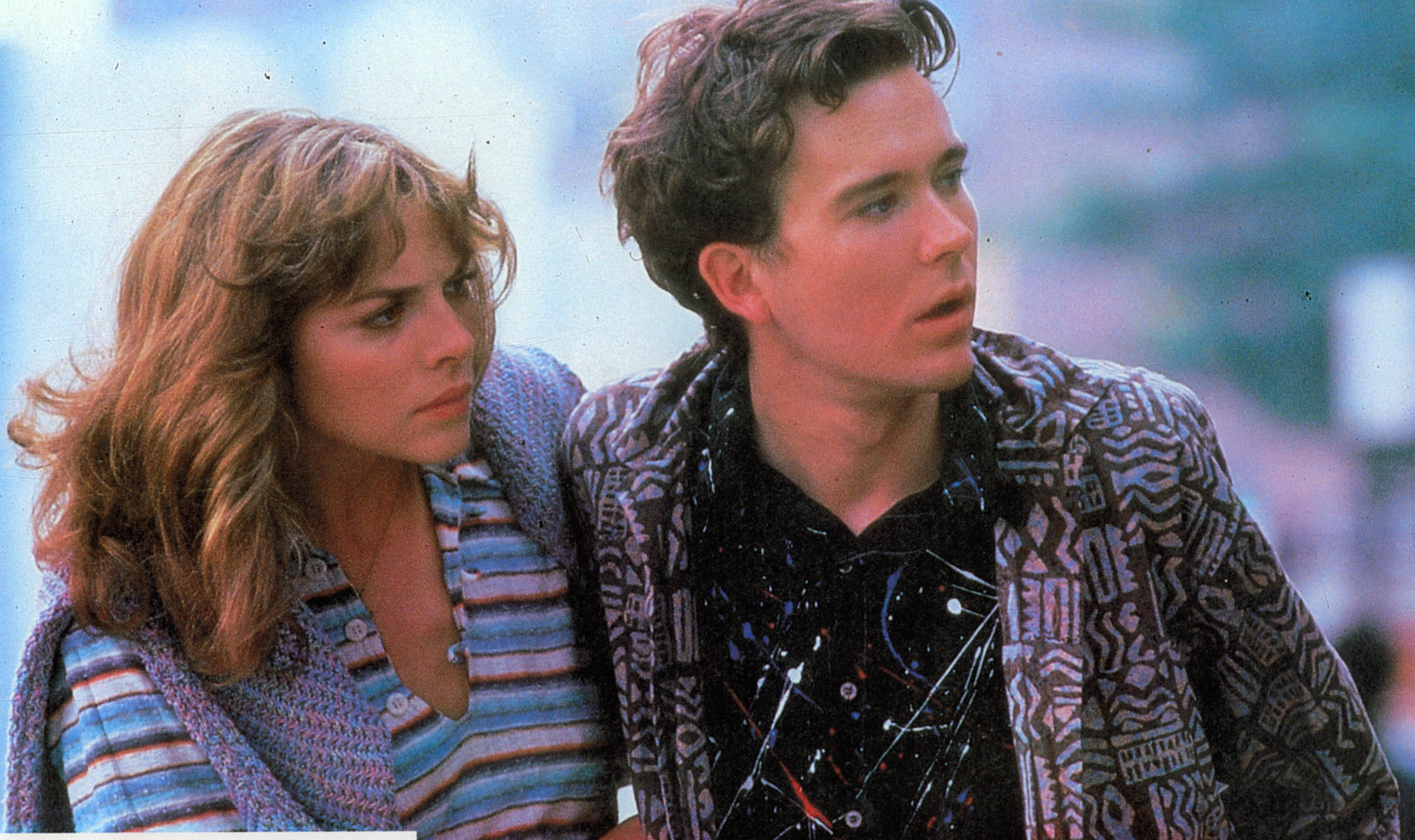 Kim Cattrall és Timothy Hutton 1985-ben.