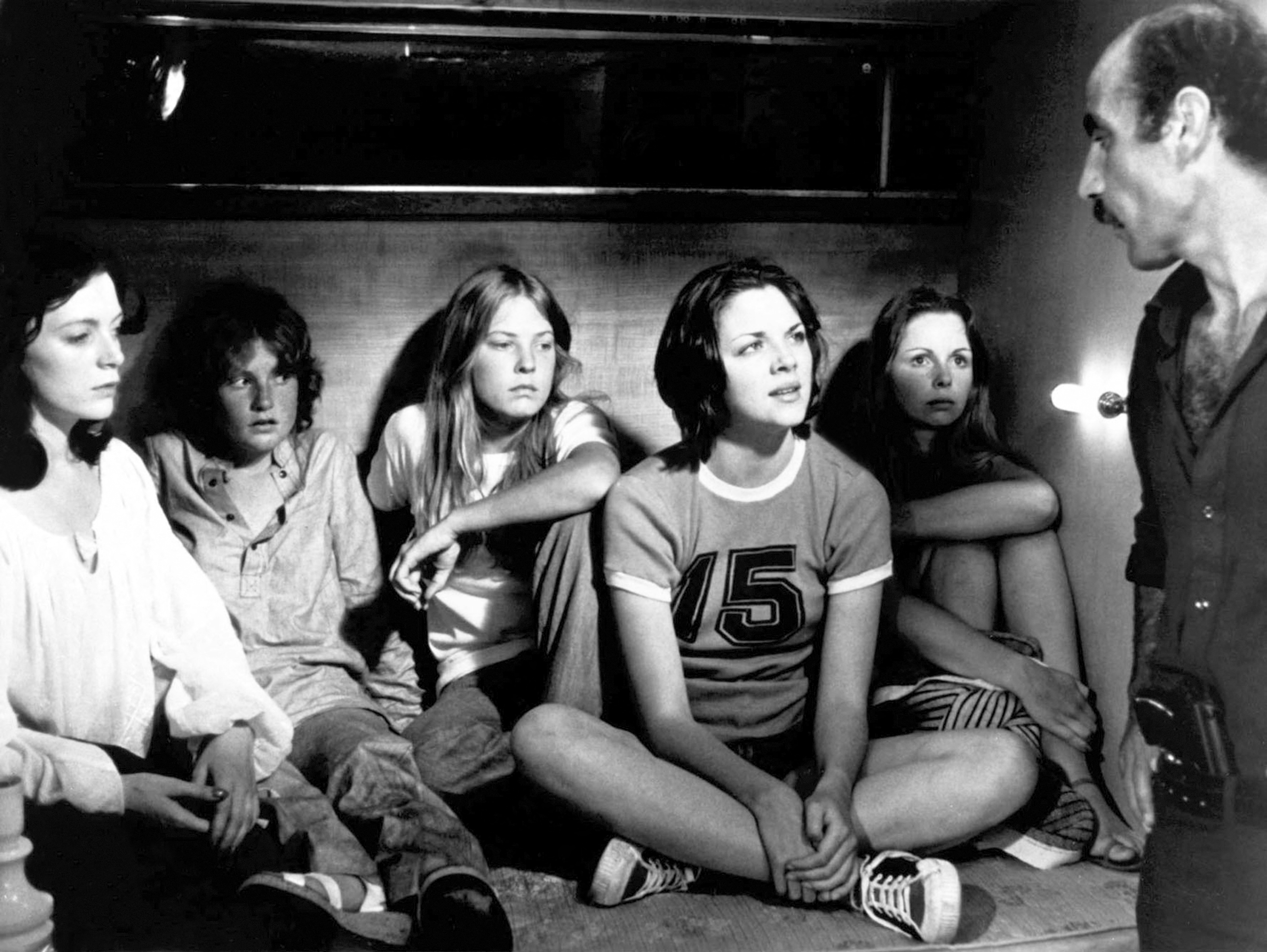 A Rózsabimbó című filmben, 1975-ben.
