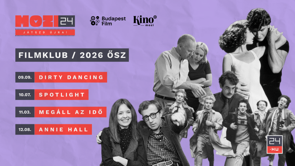 Dirty Dancing, Spotlight, Megáll az idő, Annie Hall – kultfilmekkel és szerzőinkkel indul a 24.hu filmklubja