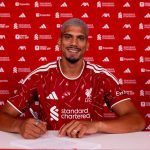 Ronald Araújo a Liverpoolban.