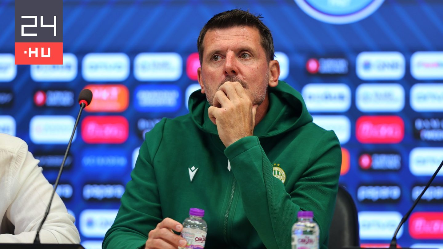 Photo: 24.hu Ferencváros: Borbély Balázs értékelt a szünet alatt