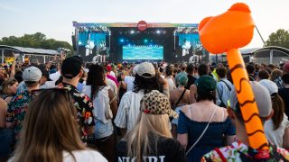 Sziget Fesztivál az Óbudai-szigeten 2025. augusztus 8-án.