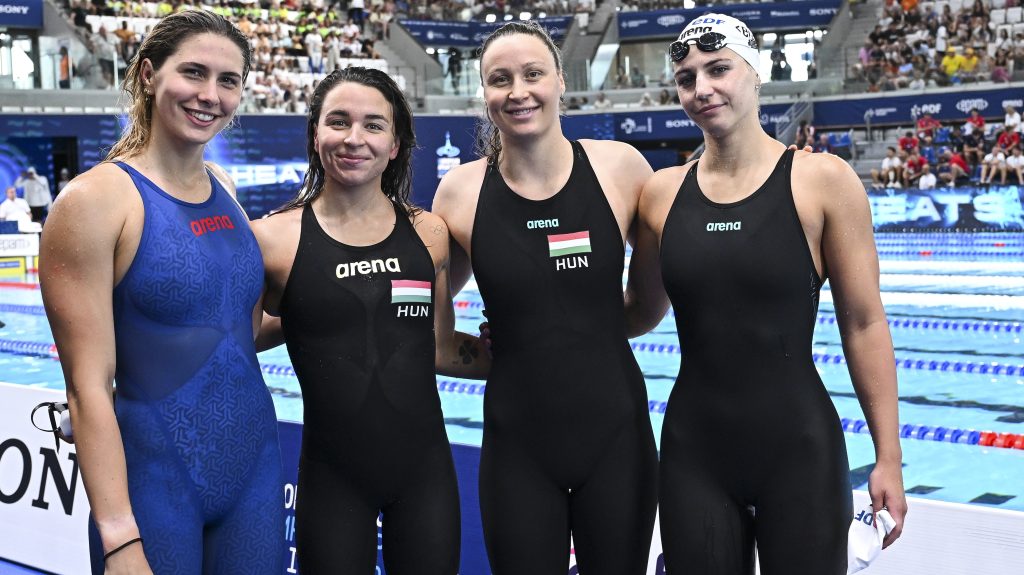 Európa-bajnoki ezüstérmet nyert a női gyorsváltó