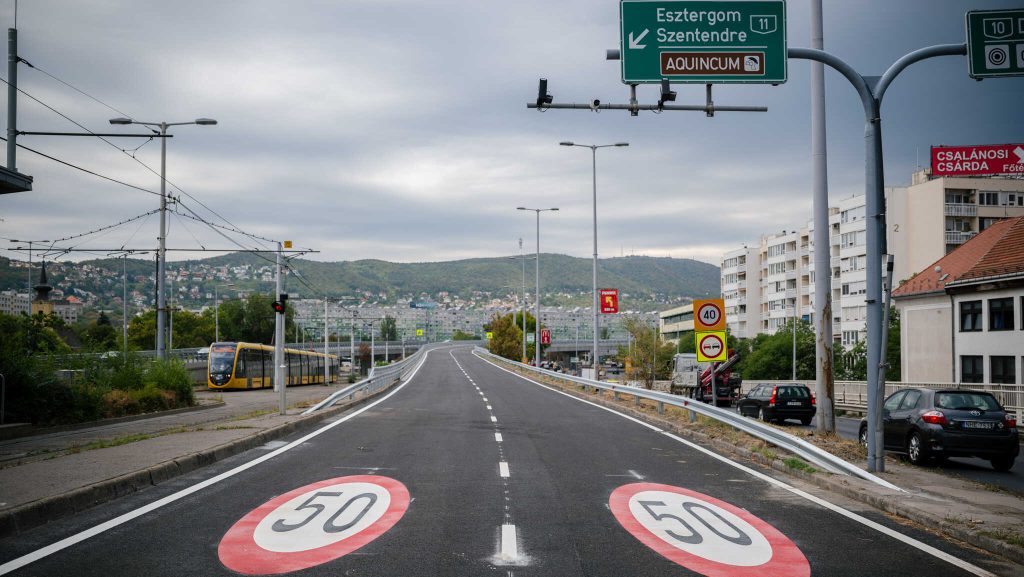 Vasárnap megnyitják a Flórián téri felüljárót