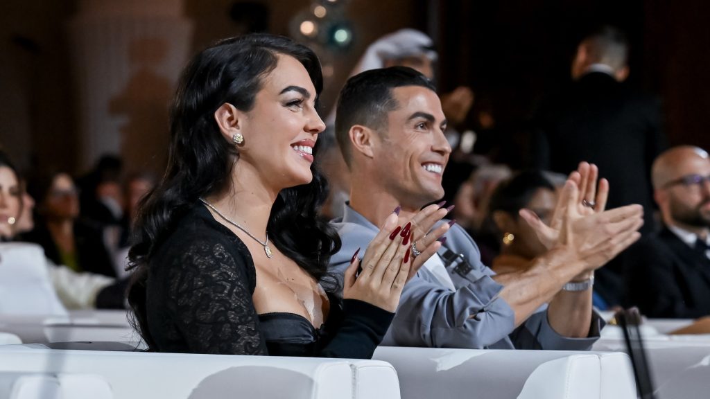 Georgina Rodríguez és Cristiano Ronaldo.