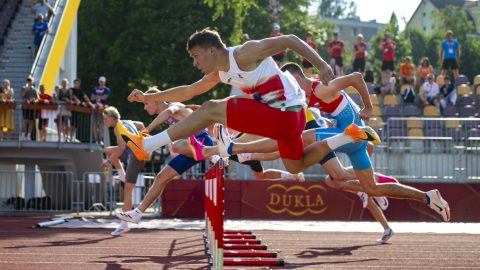 Zemen Zalán az U18-as Európa-bajnokságon.