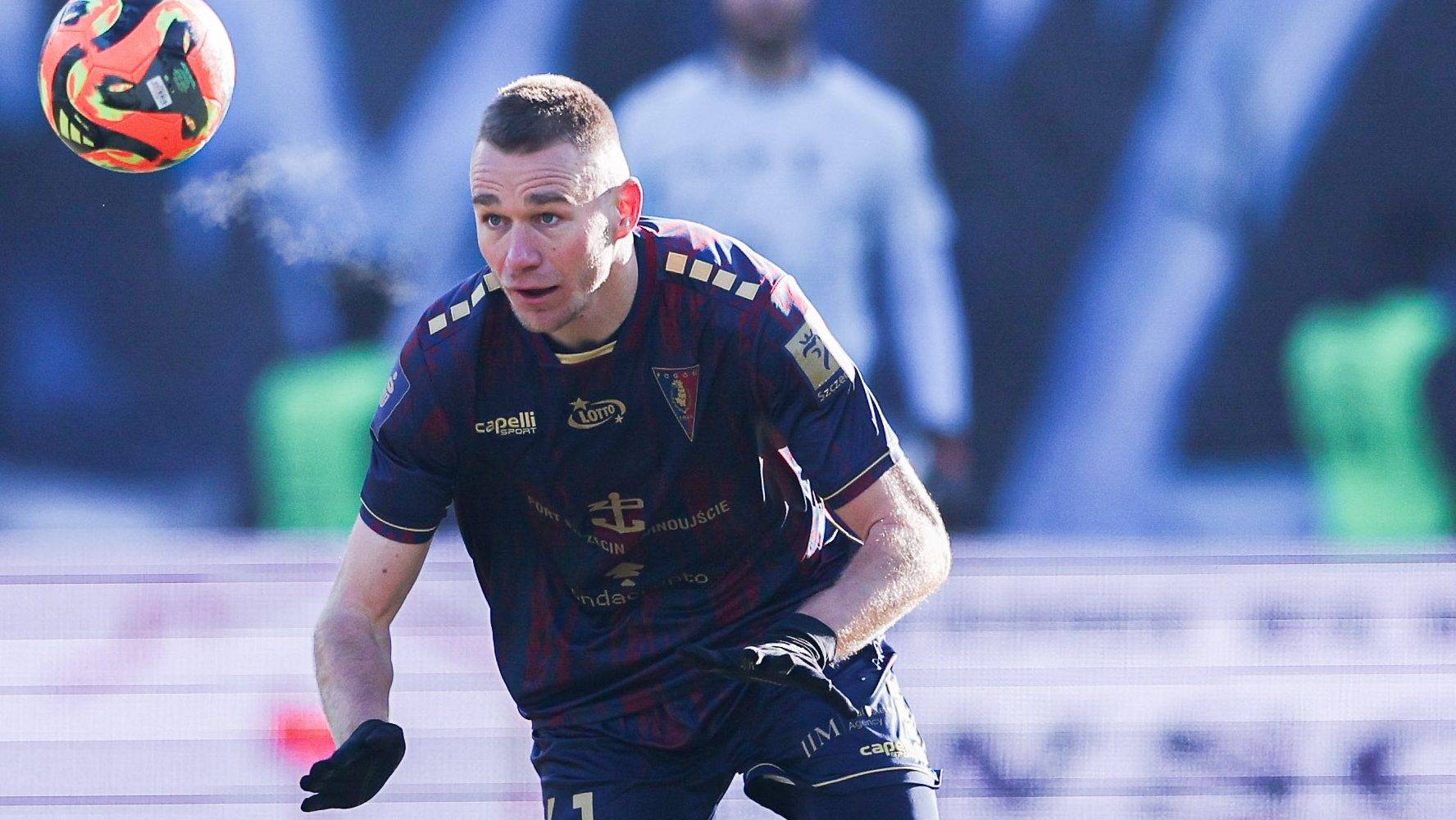 Szalai Attila a Pogon Szczecin színeiben.