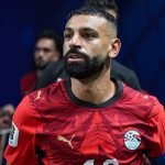 Mohamed Salah az Argentína elleni világbajnoki mérkőzésen.