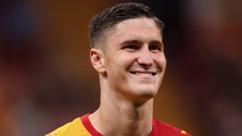Sallai Roland a Villarreal elleni felkészülési mérkőzésen.