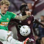 Bolla Bendegúz a Hearts elleni meccsen.