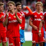 Schäfer Andrásék a Frankfurt elleni meccset követően.