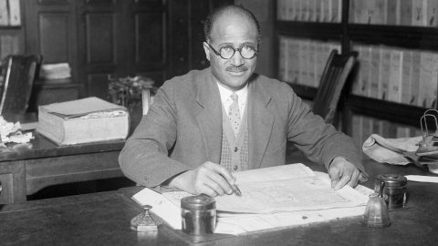 Matthew Henson, aki Peary mellett vett részt az 1926-os Északi-sark-expedícióban.