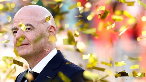 Gianni Infantino, a FIFA elnöke.