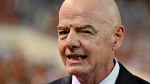 Gianni Infantino, a FIFA elnöke.