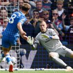 BRIGHTON, ENGLAND - AUGUST 23: Jack Hinshelwood of Brighton and Hove Albion scores his team’s fourth goal during the Premier League 2026/27 match between Brighton & Hove Albion and Aston Villa FC at American Express Stadium on August 23, 2026 in Brighton, England. (Photo by Mike Hewitt/Getty Images)