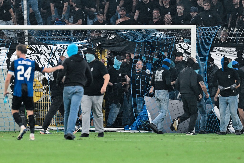 Elszabadultak az indulatok a Mannheim és a Kaiserslautern kupameccsén.