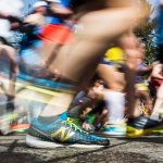 Maratonfutók Bostonban.