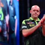 Michael van Gerwen számára a nyolcaddöntő jelentette a végállomást.
