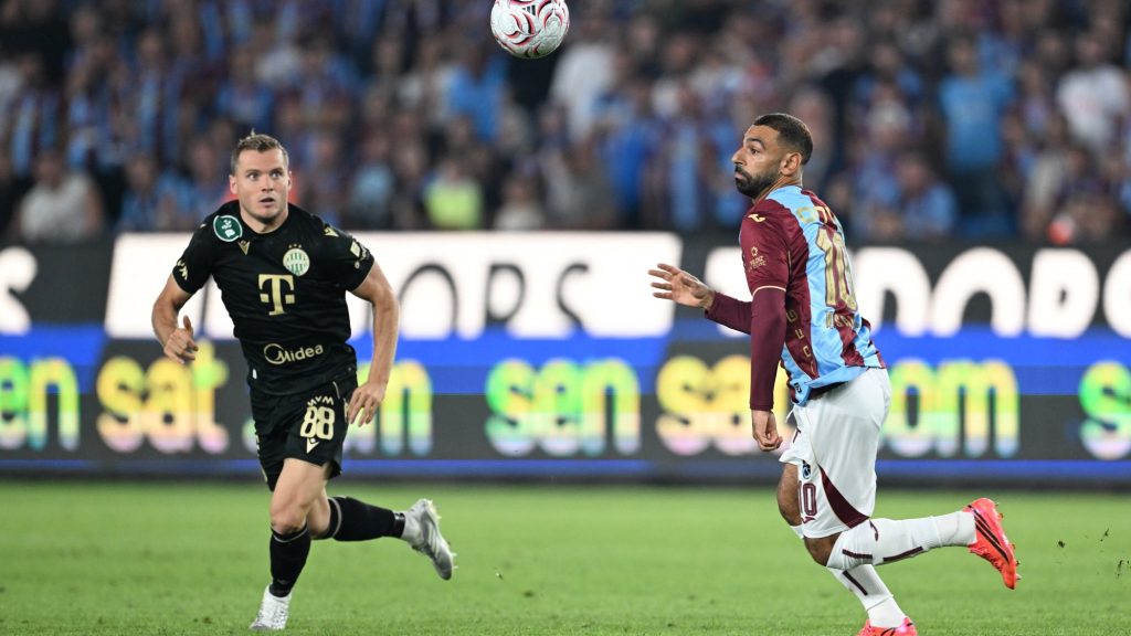Mohamed Szalah a Ferencváros ellen.