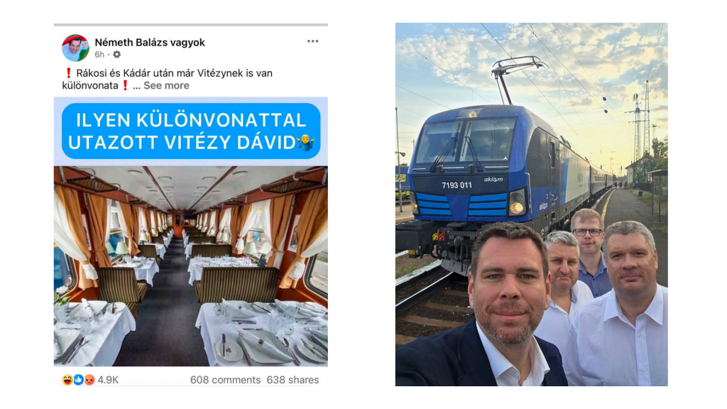 Vitézy Dávid: „Valóban ültem egy vonaton” – ezért futott nosztalgiakocsi a még át sem adott belgrádi vonalon