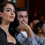 DUBAI, UNITED ARAB EMIRATES - DECEMBER 27: Al-Nassr player Cristiano Ronaldo (2nd L) and Georgina Rodriguez (L) attend the Globe Soccer Dubai Awards 2024 as part of the Dubai International Sports Conference 2024 in Dubai, United Arab Emirates (UAE) on December 27, 2024. Waleed Zein / Anadolu