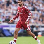 Dominik Szoboszlai of Liverpool during the Premier League match between Newcastle United and Liverpool at St. James's Park in Newcastle, on August 23, 2026. (Photo by Michael Driver/MI News/NurPhoto)