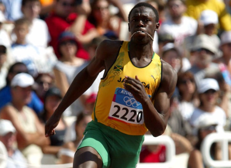 „Zenélt a pályán, sosem játszott szerepet” – 40 éves a világ leggyorsabb embere, Usain Bolt 1 Usain Bolt a 2004-es olimpián.
