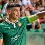 Vitális Milán, az ETO játékosa a labdarúgó Bajnokok Ligája selejtezőjének 1. fordulójában játszott ETO FC - Víkingur Reykjavík visszavágó mérkőzésen a győri ETO Stadionban 2026. július 14-én. A mérkőzés 2-2-es döntetlennel ért véget.