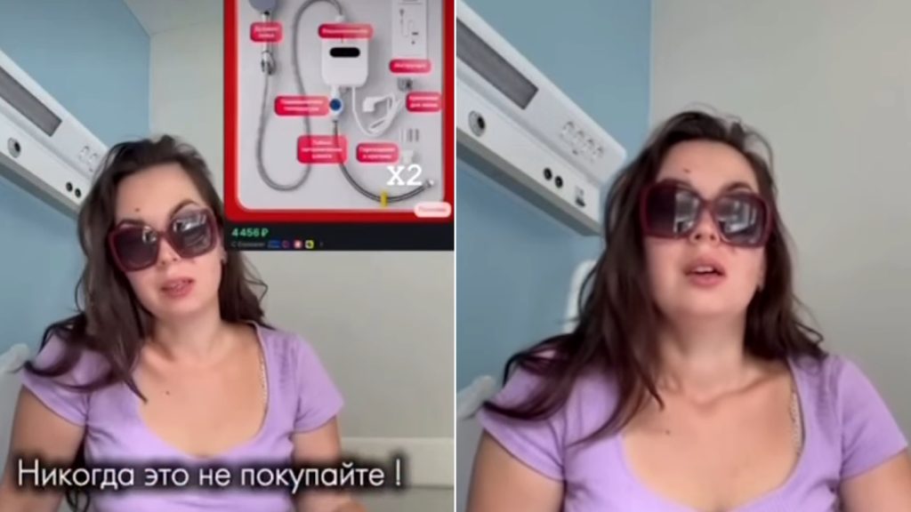 Arcába robbant a vízmelegítő – kis híján megvakult az orosz anya