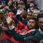 SANTIAGO, CHILE - AUGUST 2: Cape Verde's goalkeeper Vozinha, arrives at Arturo Merino Benitez International Airport to join the Colo-Colo Chilean professional football club in Santiago, Chile on August 2, 2026. Lucas Aguayo Araos / Anadolu
