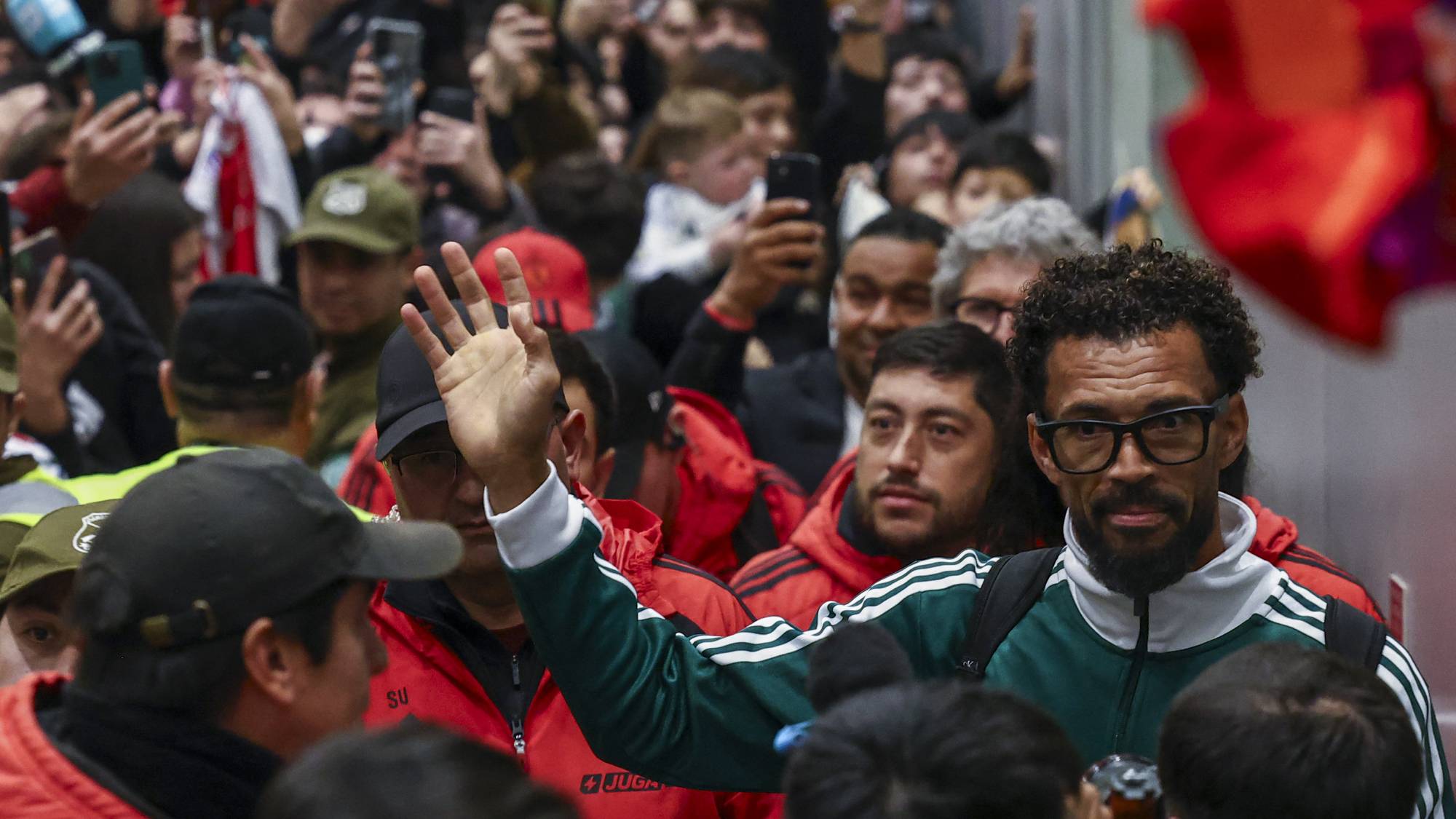 SANTIAGO, CHILE - AUGUST 2: Cape Verde's goalkeeper Vozinha, arrives at Arturo Merino Benitez International Airport to join the Colo-Colo Chilean professional football club in Santiago, Chile on August 2, 2026. Lucas Aguayo Araos / Anadolu