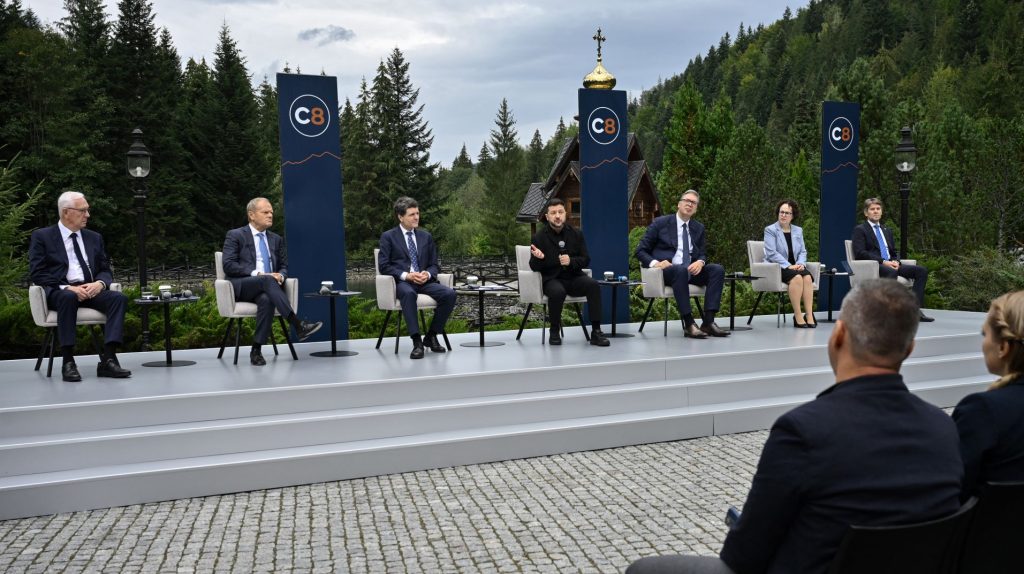 Magyar Péter szerint mégsem leszünk tagjai a Zelenszkij-féle Kárpáti Nyolcaknak