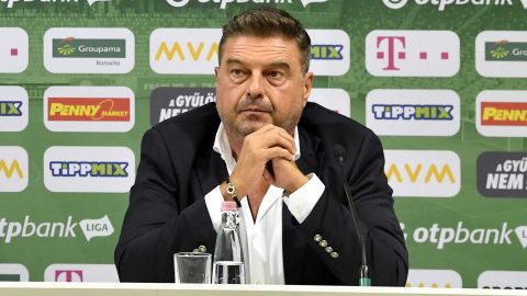 Orosz Pál, az FTC Labdarúgó Zrt. vezérigazgatója.