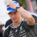 MONZA, ITALY - SEPTEMBER 06: Andrea Kimi Antonelli of Italy and Mercedes AMG Petronas F1 Team driver arrives in the Paddock at Autodromo Nazionale Monza ahead of the F1 Grand Prix of Italy at Autodromo Nazionale Monza on September 06, 2025 in Monza, Italy. Pier Marco Tacca / Anadolu