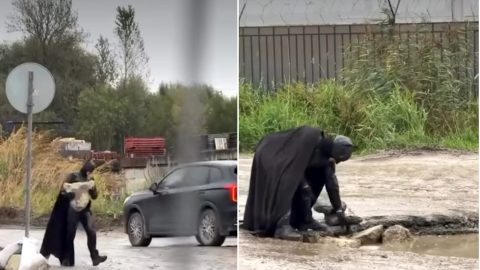 Batman kátyúzik
