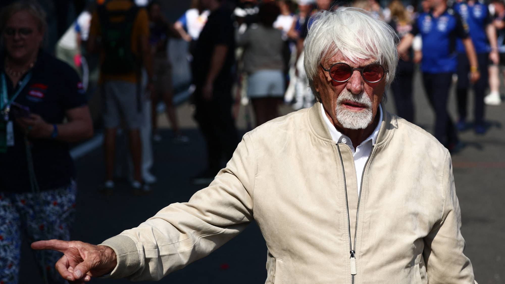 Bernie Ecclestone after the Formula 1 Austrian Grand Prix at Red Bull Ring in Spielberg, Austria on June 28, 2026. (Photo by Jakub Porzycki/NurPhoto)