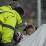 Bolla Bendegúz az északírek elleni mérkőzés első félidejében sérült meg.