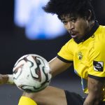 Lierse's Bryan Adinany pictured in action during a soccer game between Lierse SK and KV Kortrijk, Tuesday 16 December 2025 in Lier, on day 18 of the 2025-2026 'Challenger Pro League' 1B second division of the Belgian championship. BELGA PHOTO KRISTOF VAN ACCOM