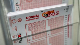 Lottózó illusztráció a Kapás utcai 407-es lottózóban 2020. február 20-án., Image: 499907582, Fotó: Marjai János