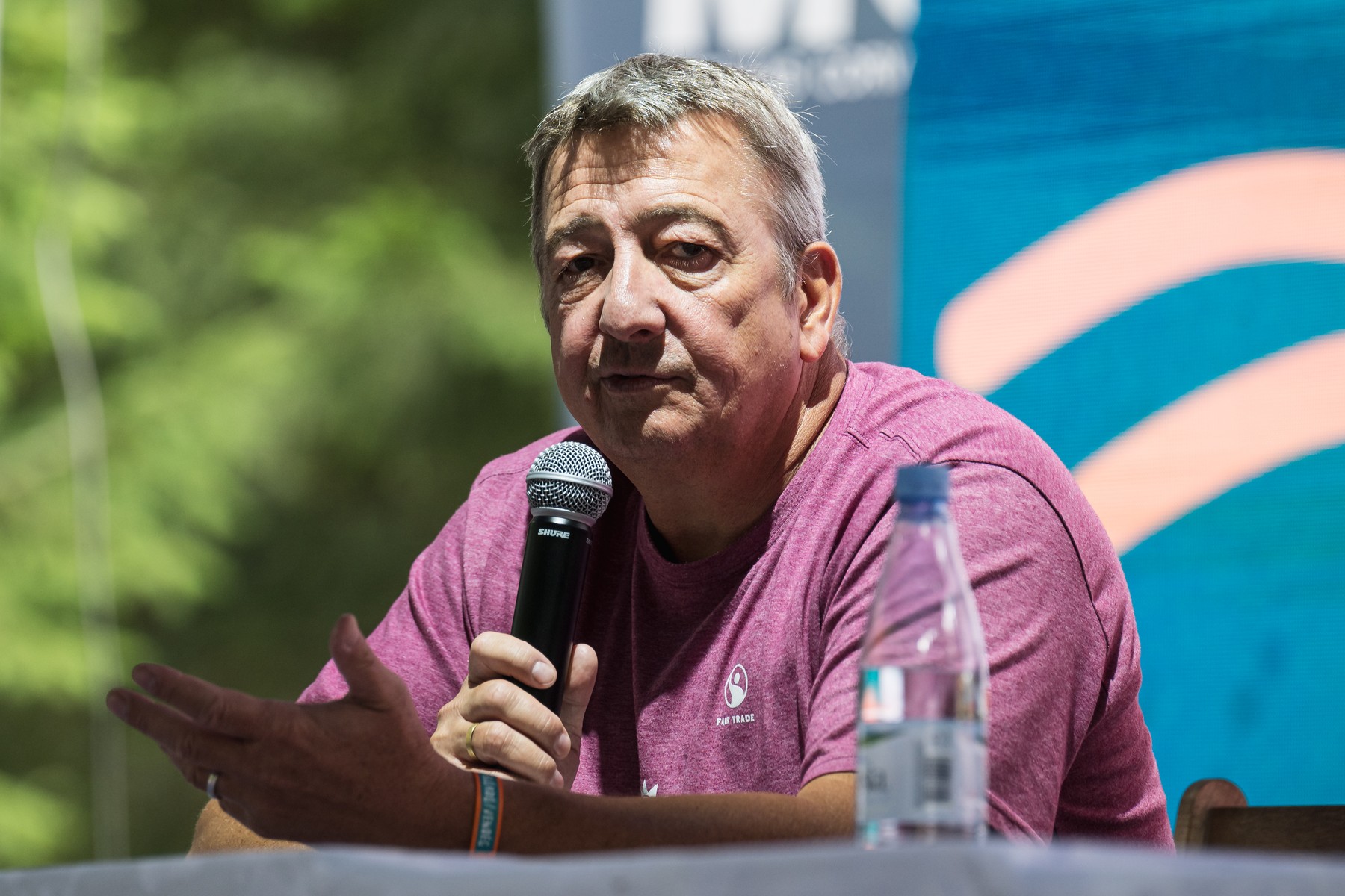 Bayer Zsolt a Tusványos Fesztiválon 2024. júliusában.