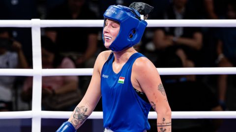 Hámori Luca a 2024-es párizsi olimpián.