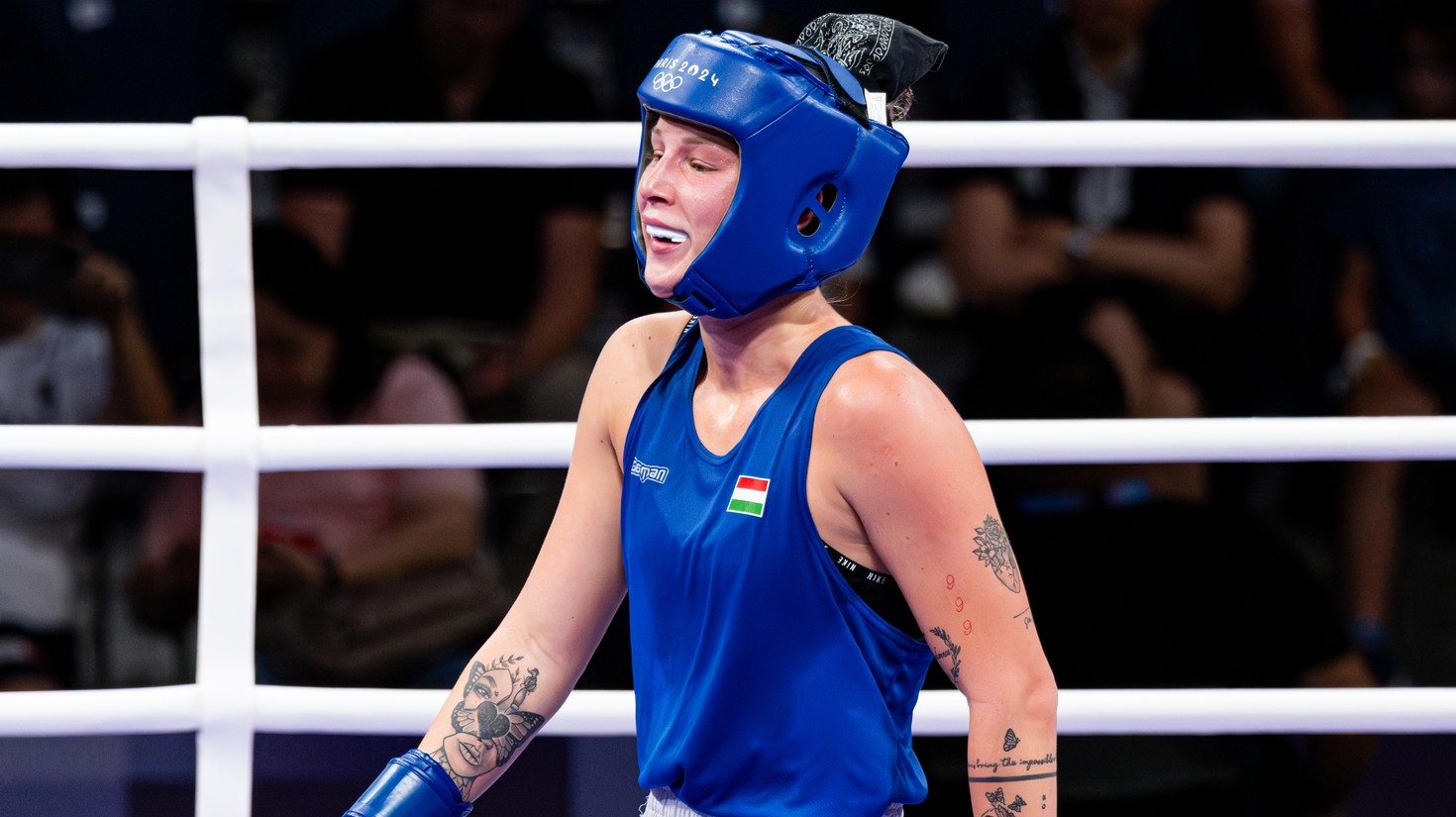 Hámori Luca a 2024-es párizsi olimpián.