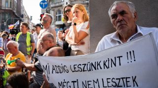A 14. hete tartó tüntetéssotozat újabb eseménye Hadházy Ákos független képviselő szervezésében a Ferenciek terén 2025. június 17-én, ahonnan a tömeg átvonult az Ügyészség elé.