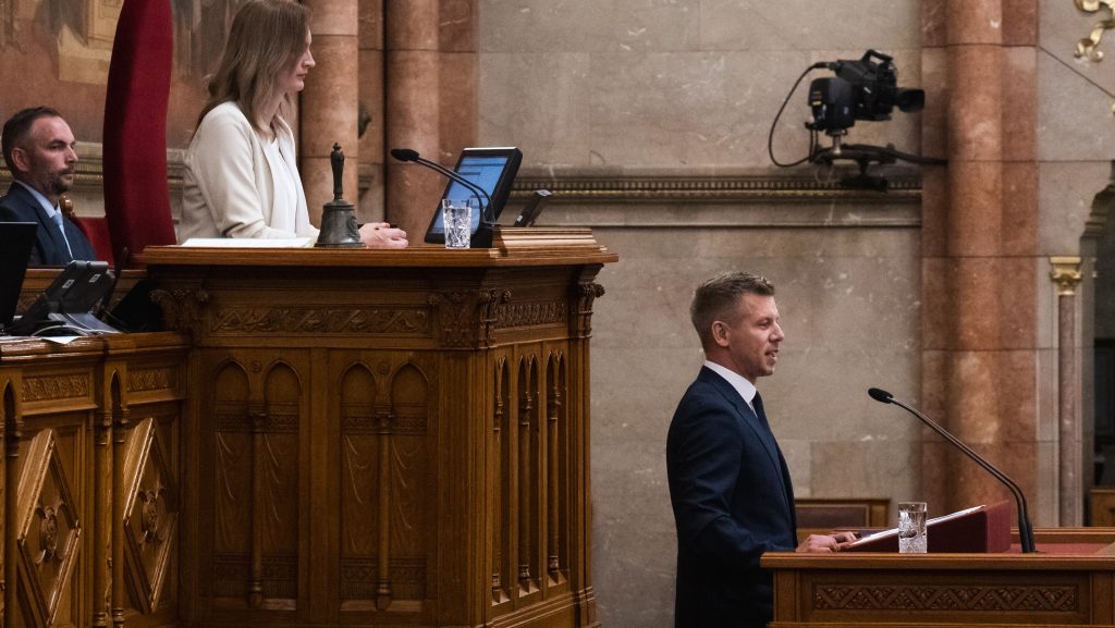 Magyar Péter: Most először nem lesz napirend előtti felszólalásom a Parlamentben