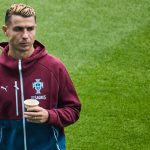 Cristiano Ronaldo ott volt a stadionban, de nem edzett a többiekkel.